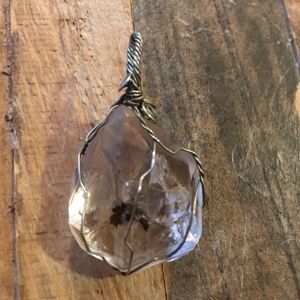 Herkimer diamond pendant